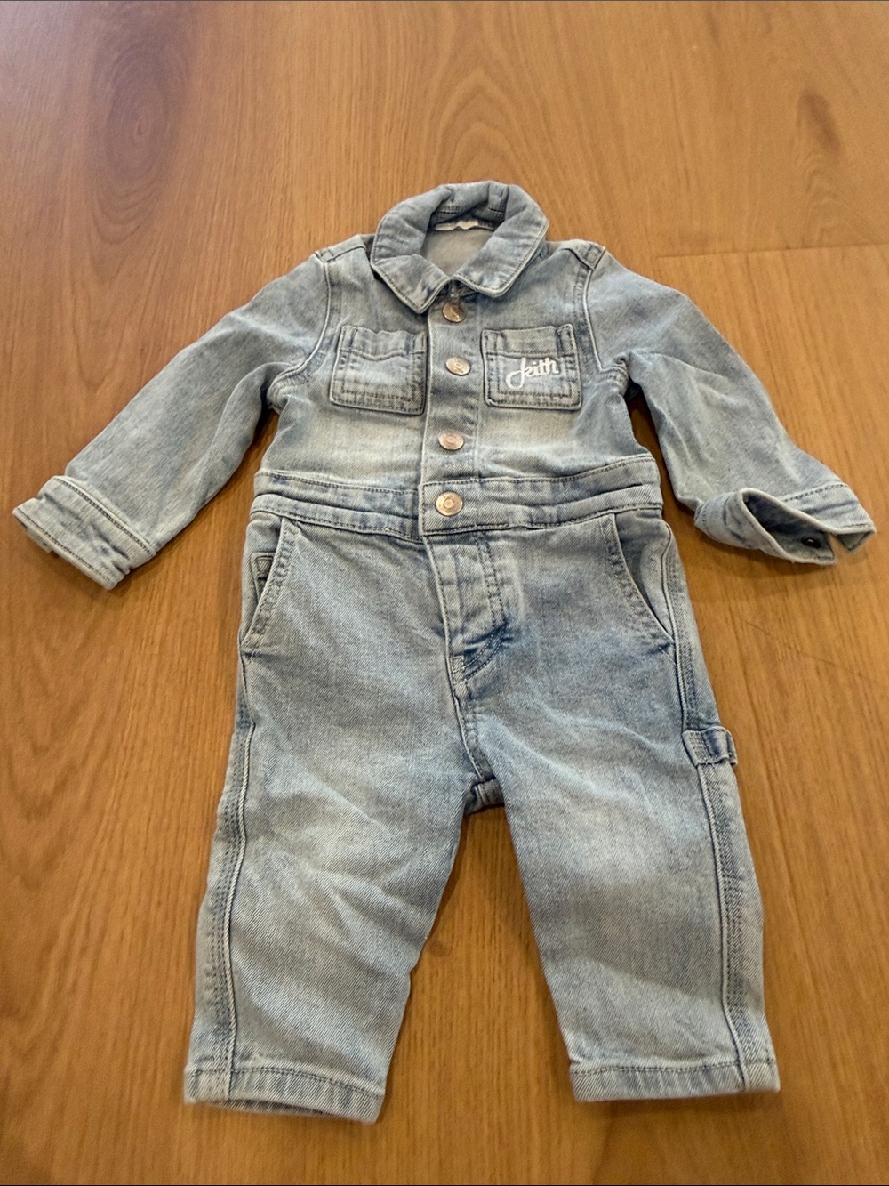 Kith kids Denim Jumpsuit